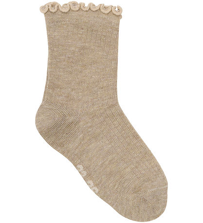 Minymo Strømper - 2-pak - Simply Taupe