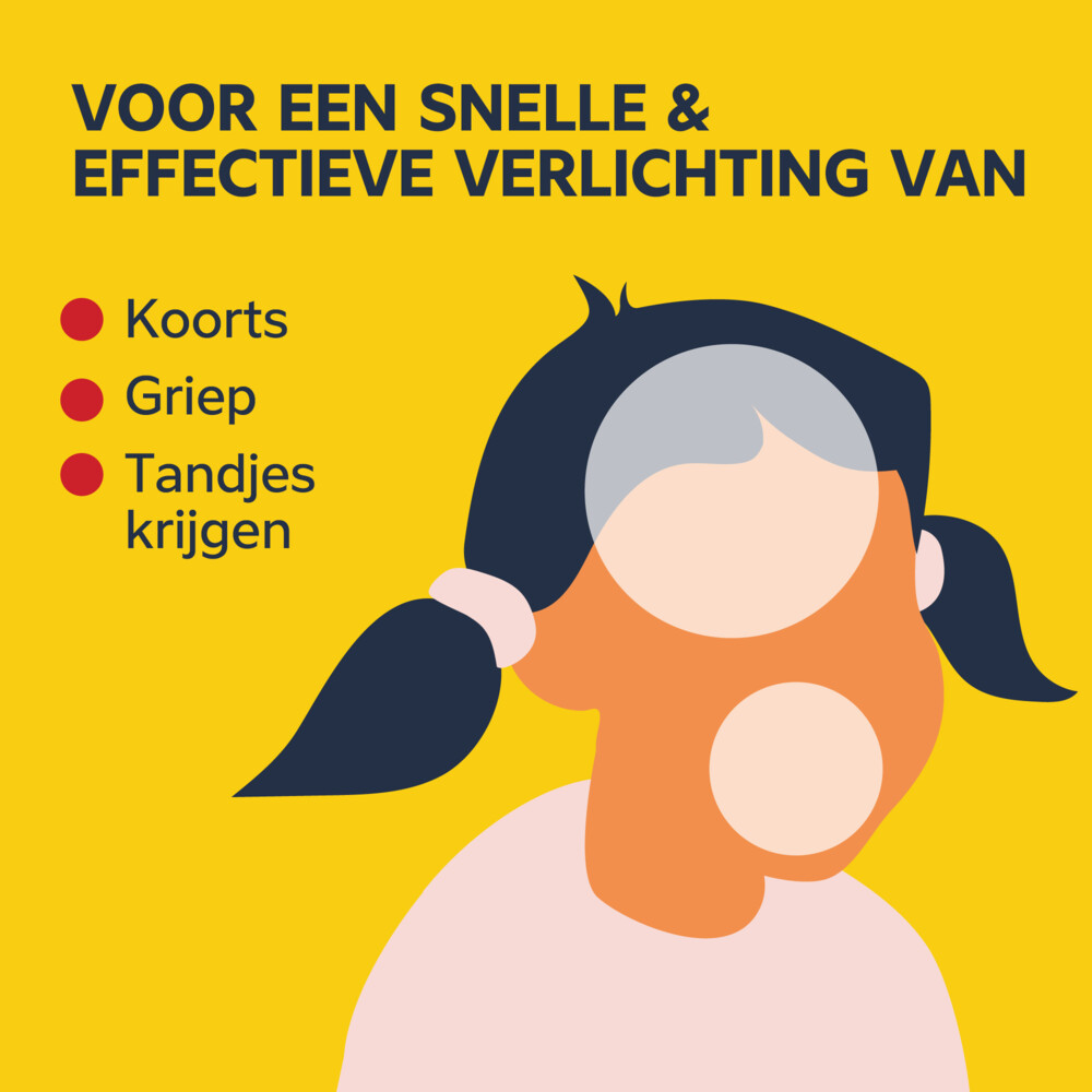 Nurofen Suspensie voor Kinderen Suikervrij 100 mg/5 ml100 ml