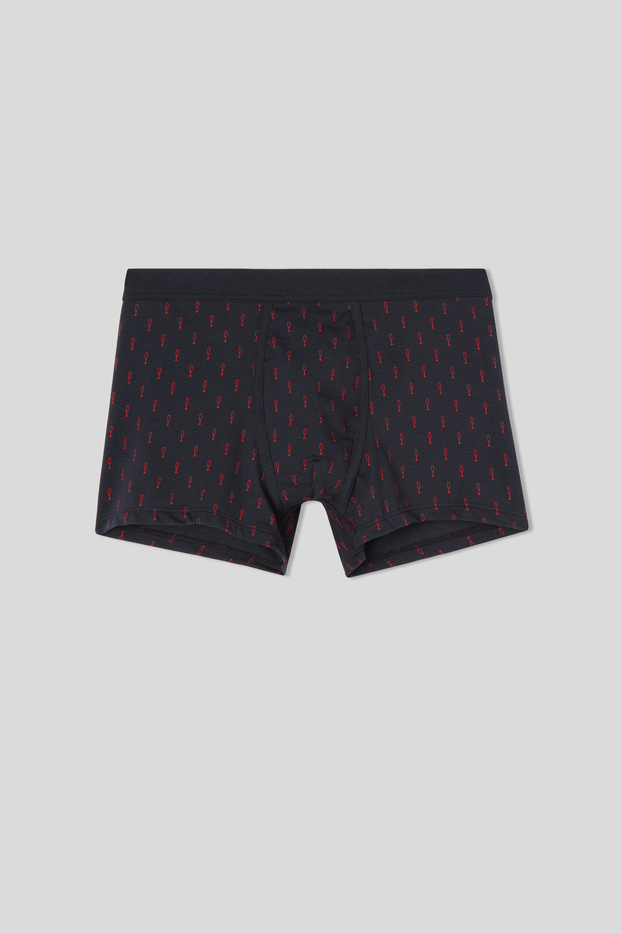 Cuecas Boxer com Bojo Elástico em Algodão Supima®
