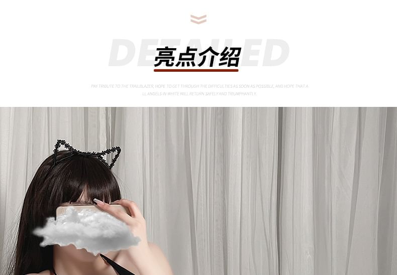 Colorful Days - Halternek Transparante Bodystockings