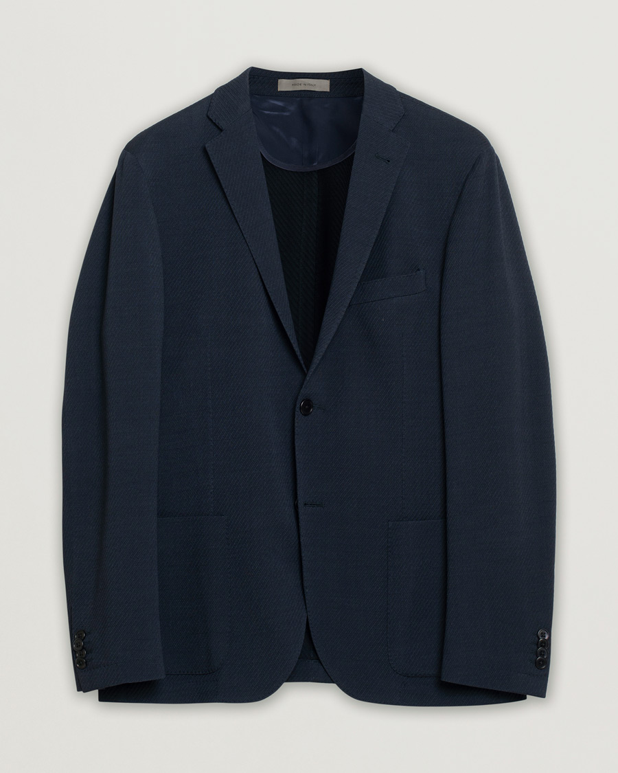 Corneliani Wool Blazer Navy 50