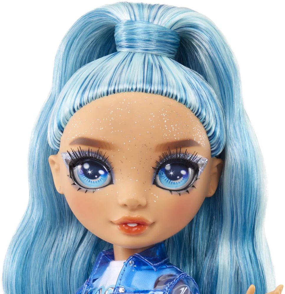 RAINBOW - POUPEE MANNEQUIN SKYLER  27 CM AVEC COMPAGNON ET ACCESSOIRES