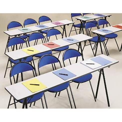 Table pliante de formation - plateau profondeur 40 cm