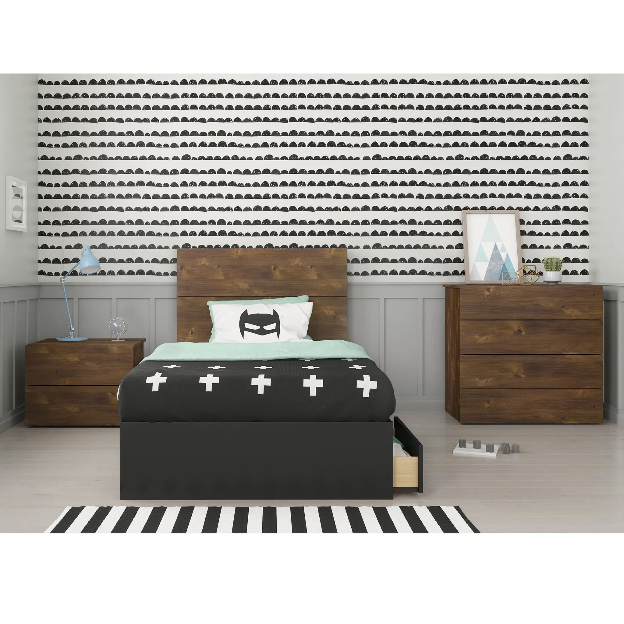 Nexera Table de Nuit Arcadia - Truffe