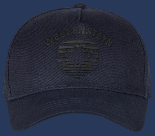 Stripe Cap Baumwolle, Darknavy/Black