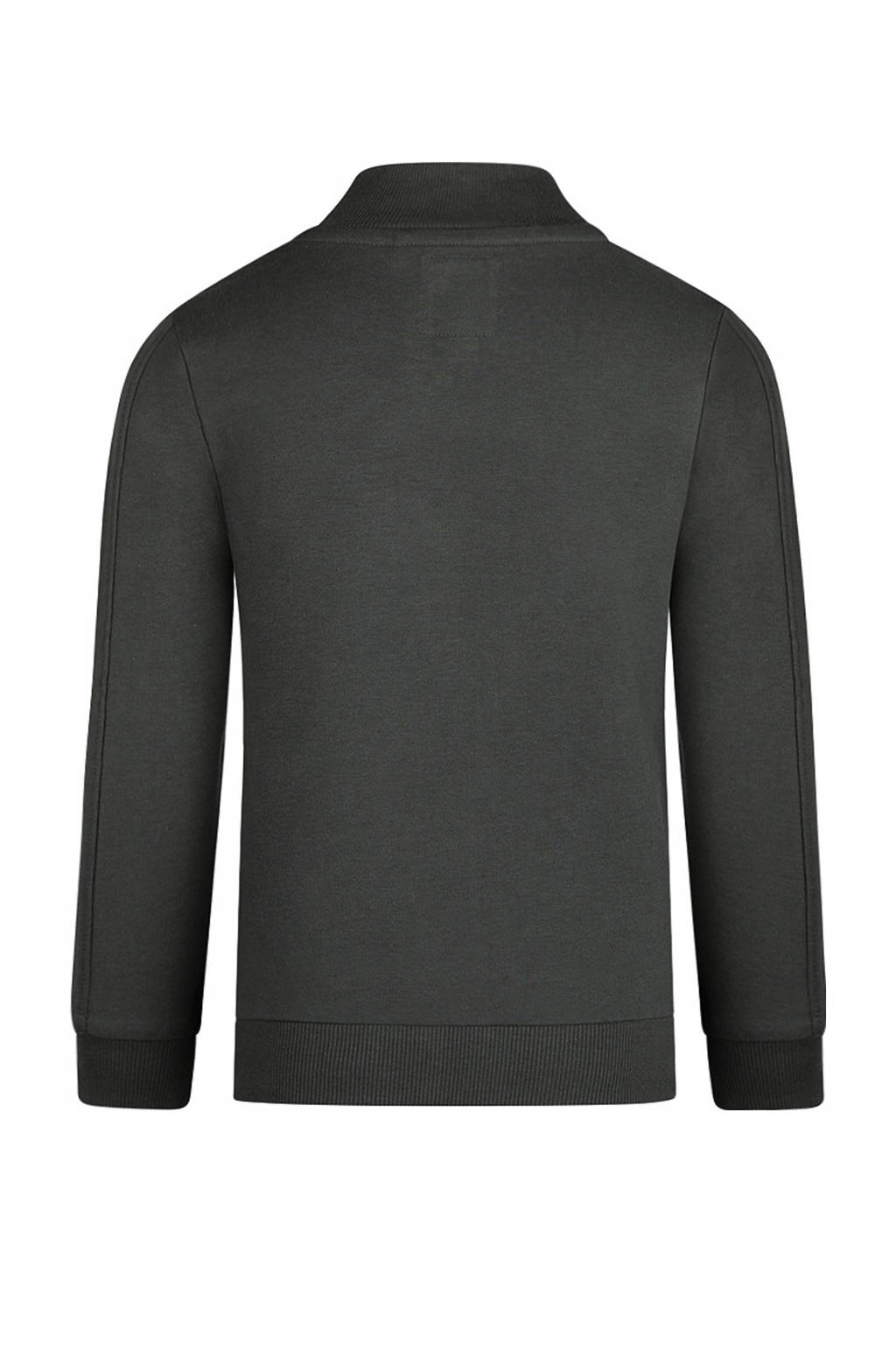 Koko Noko sweatvest grijsgroen