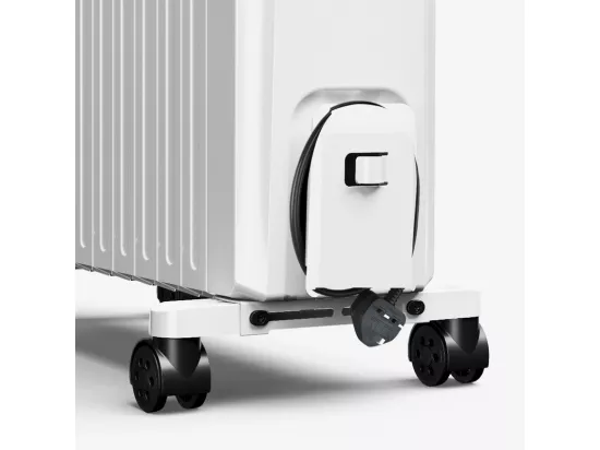 Pro Breeze Radiateur numérique à bain d’huile 2500w, chauffage électrique 10 éléments