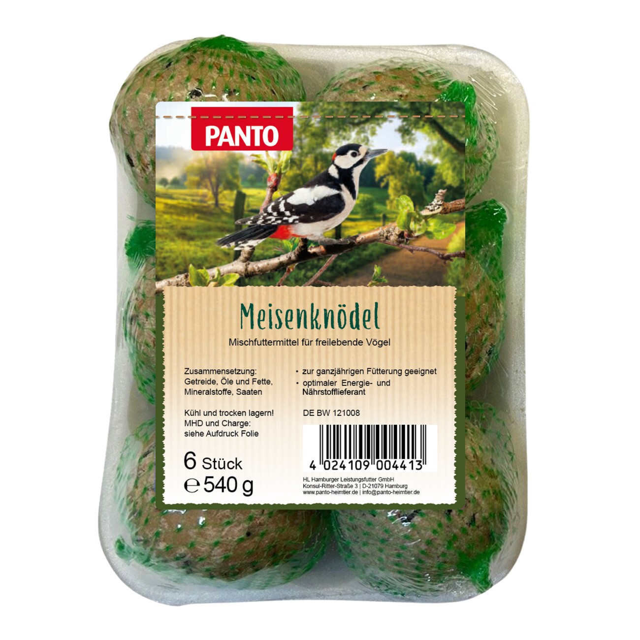 Panto ® MEISENKNÖDEL MIT NETZ 540 g
