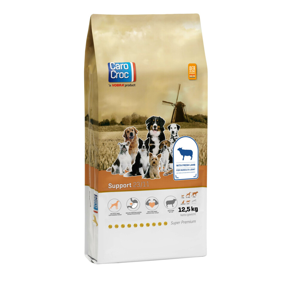 CaroCroc Hondenvoer Support 12,5 kg