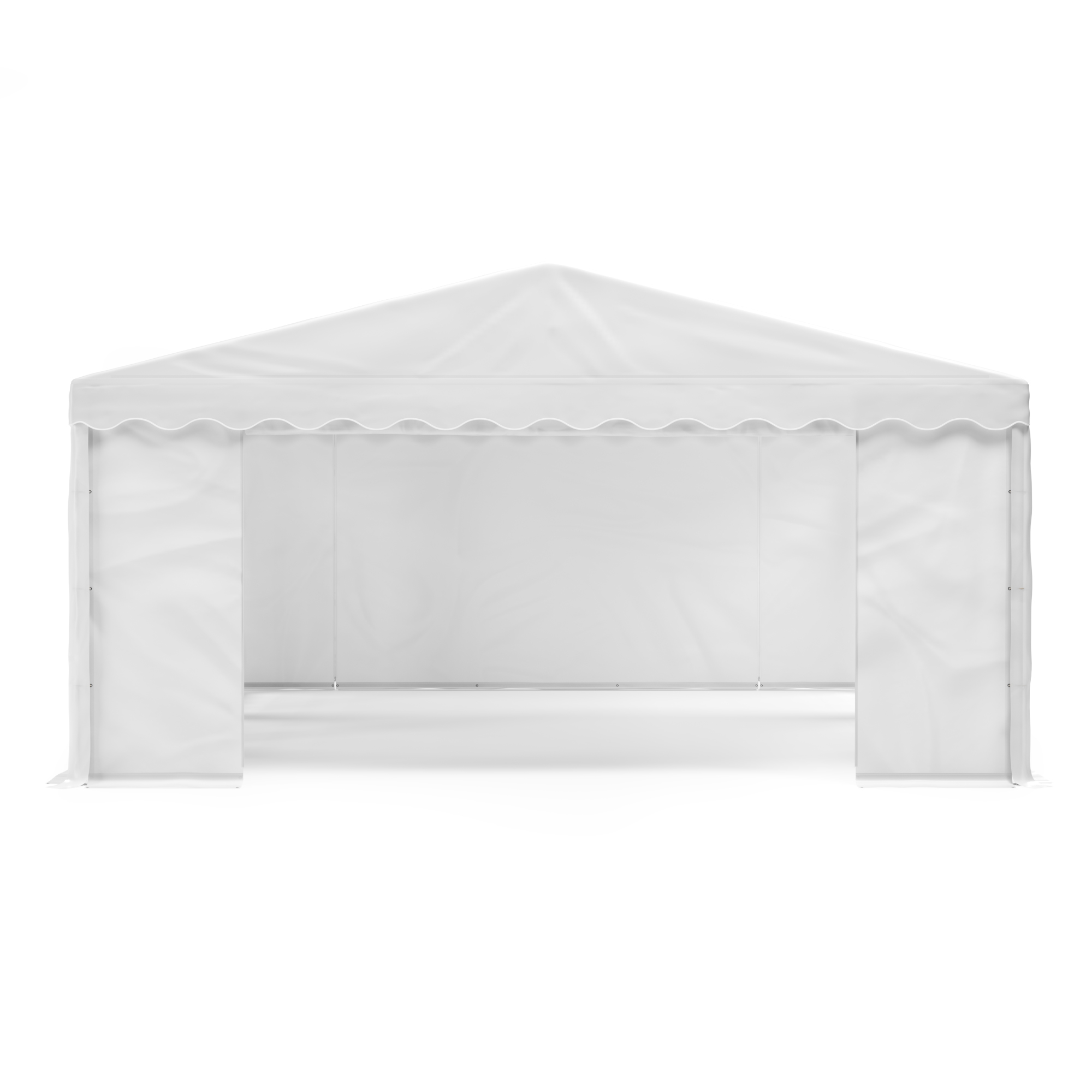 Profi PVC Partyzelt 5 x 6 m weiss