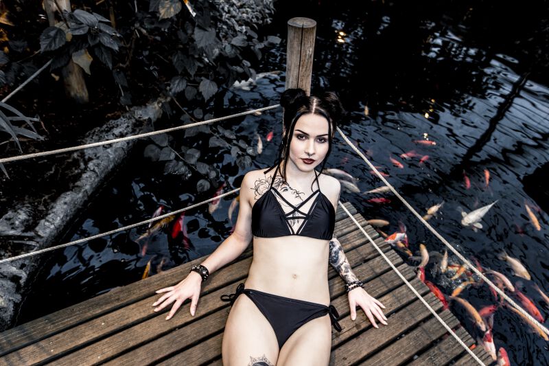 Mix And Match | Gothicana by EMP Bas de bikini