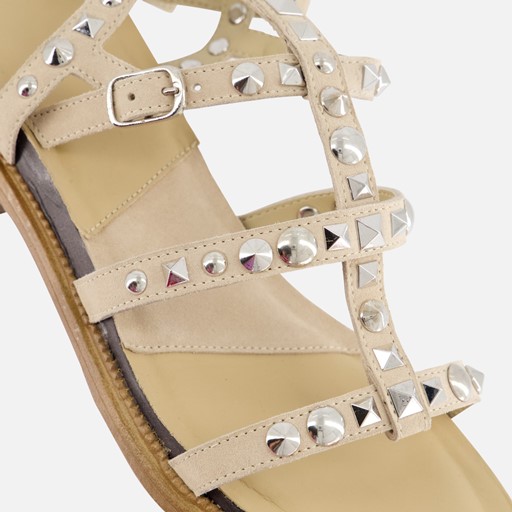 Linea Zeta Sandalen beige Suede