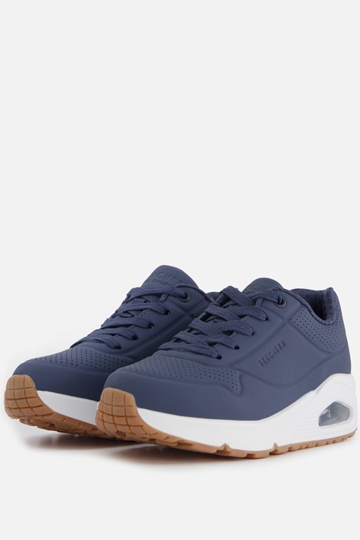 Skechers Uno Air Blitz sneakers blauw Synthetisch