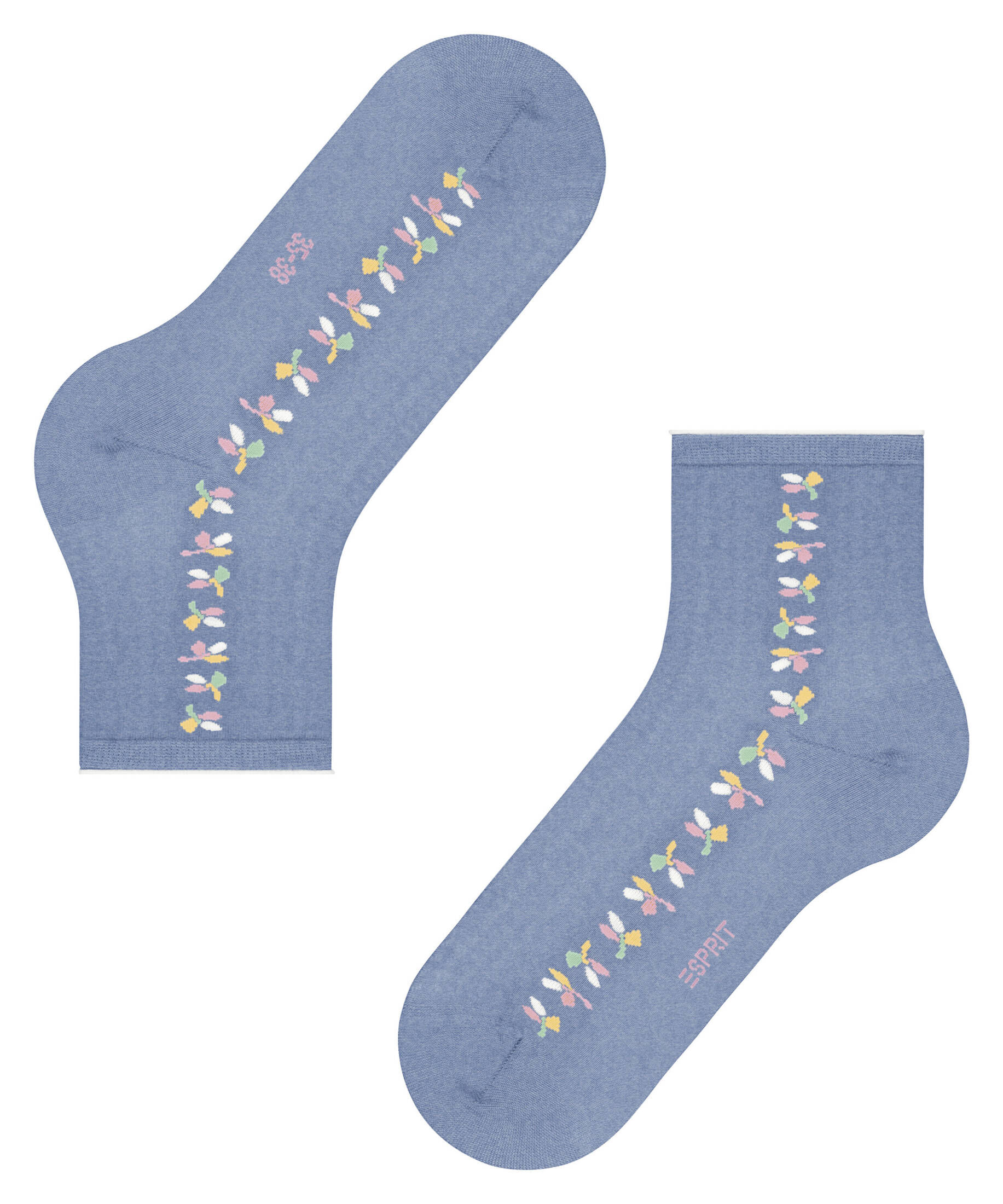 Esprit| Damen Socken Structured Leaves