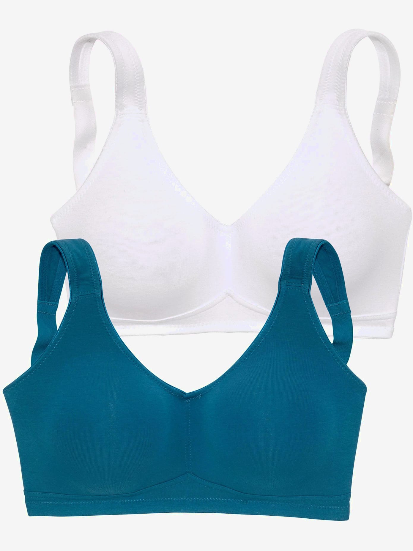 Soutien-gorge doux soutien-gorge en coton, bonnets sans coutures