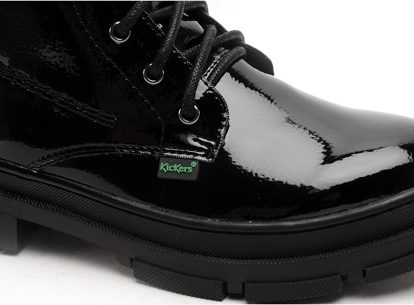 Kickers boots bottine enfant kick goji noir