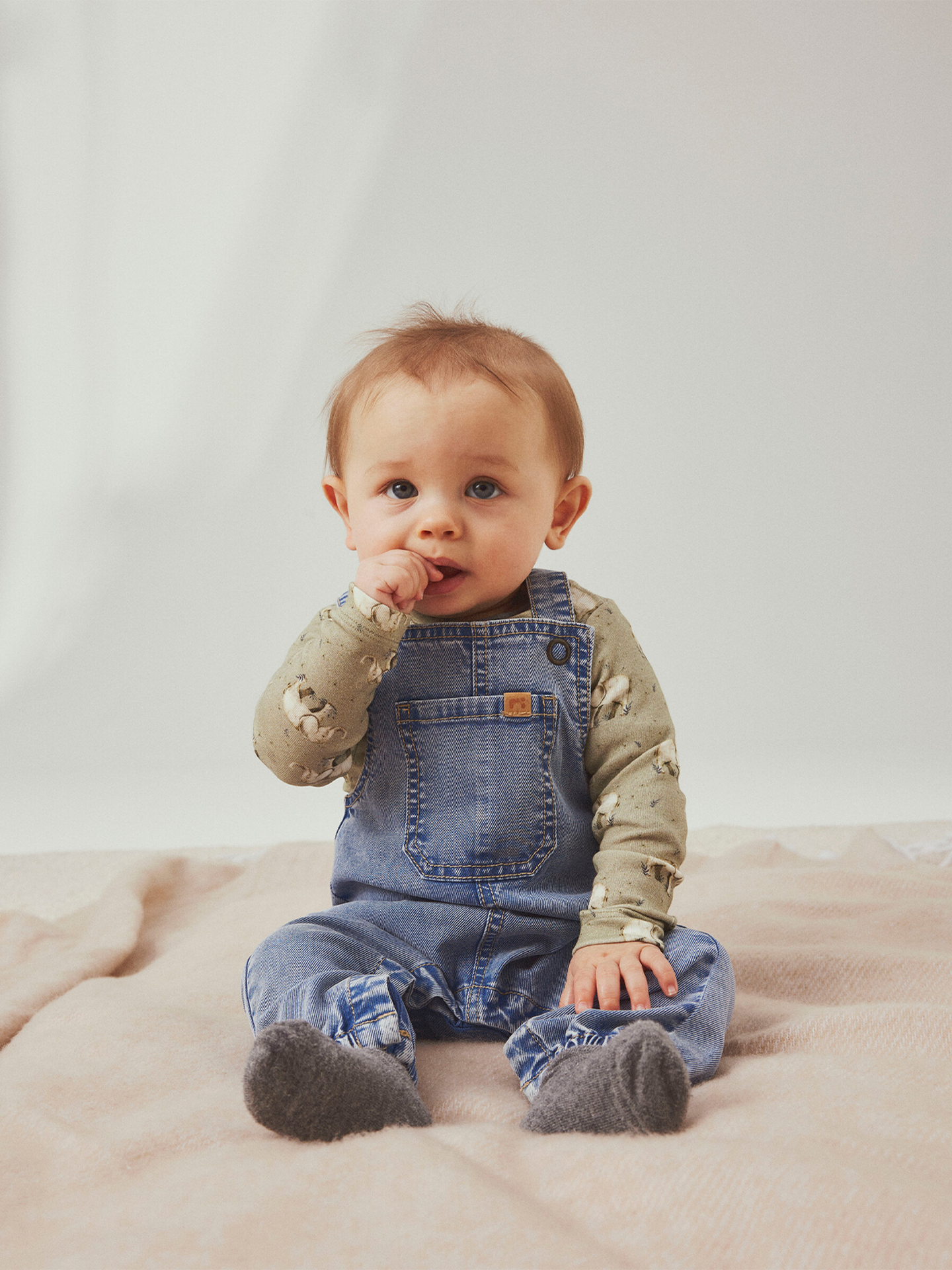 Alvin Baggy Denim Overall