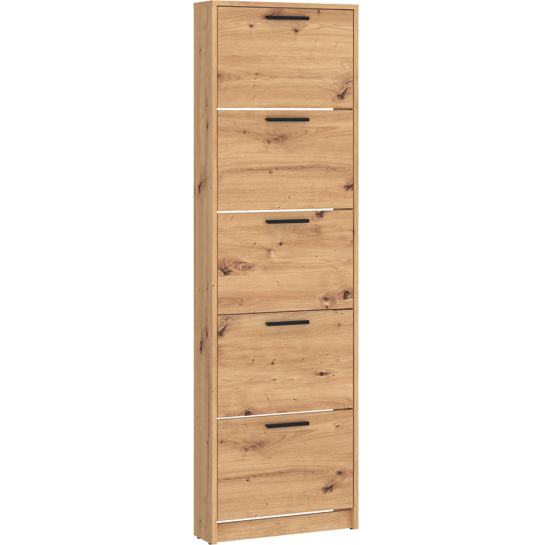 Schuhkipper - Artisan Eiche - 5 Klappen - 179 cm