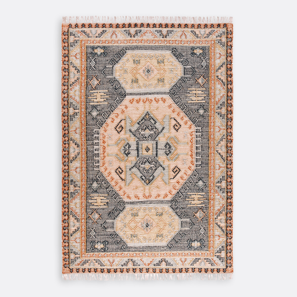 LA REDOUTE INTERIORS<br>Tapete Kilim com efeito desgastado, Uzzo