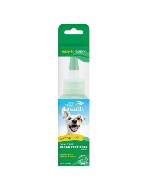 Tropiclean Fresh Breath Clean Teeth Oral Care Gel - Gebitsverzorging - Mint 59 ml Gel