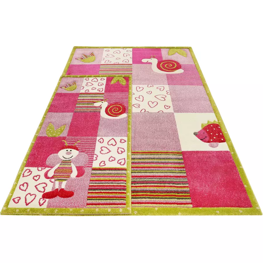 Esprit Kinderteppich Bee 2.0 rosa