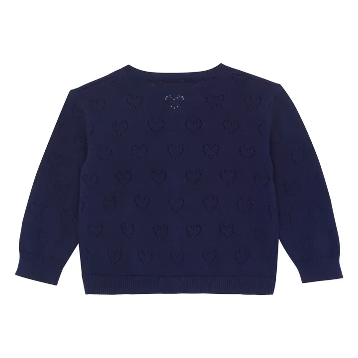 Bonton Cardigan Lilet en Maille | Bleu marine