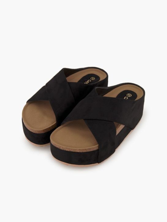 Catwalk Pantolette Schwarz