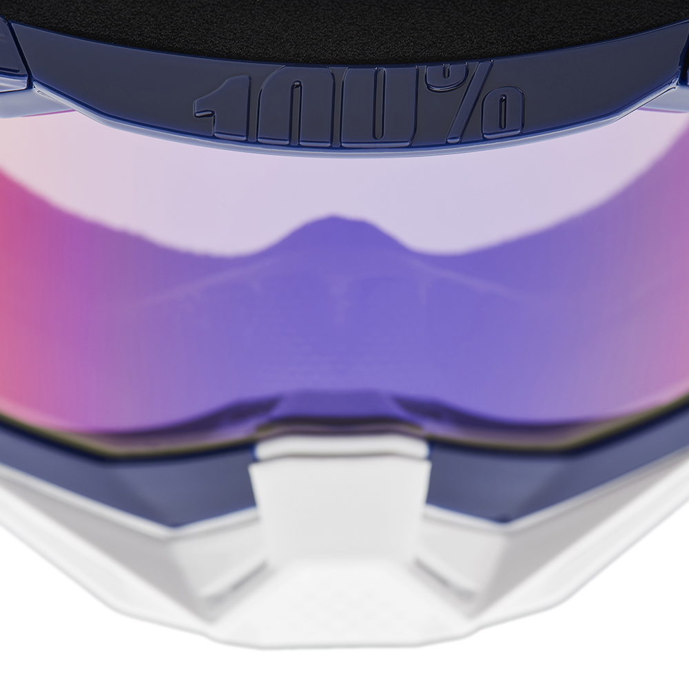 100% - Masque Racecraft 2 Republic - Red/Blue Mirror Bleu / Rouge
