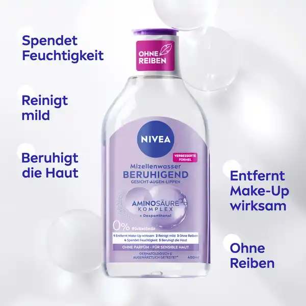 Mizellenwasser beruhigend