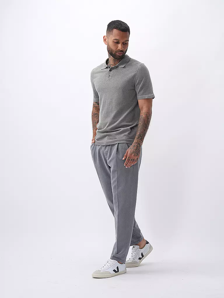 DRYKORN Poloshirt TRITON hellgrau