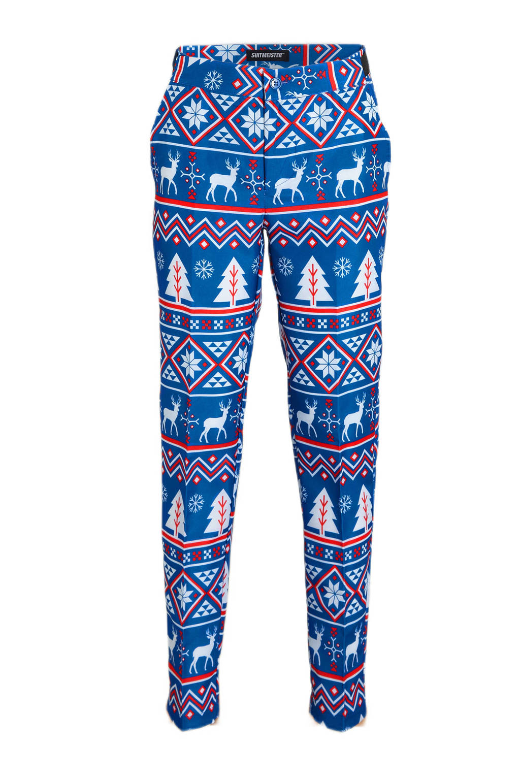 Suitmeister kostuum Christmas Blue Nordic blauw