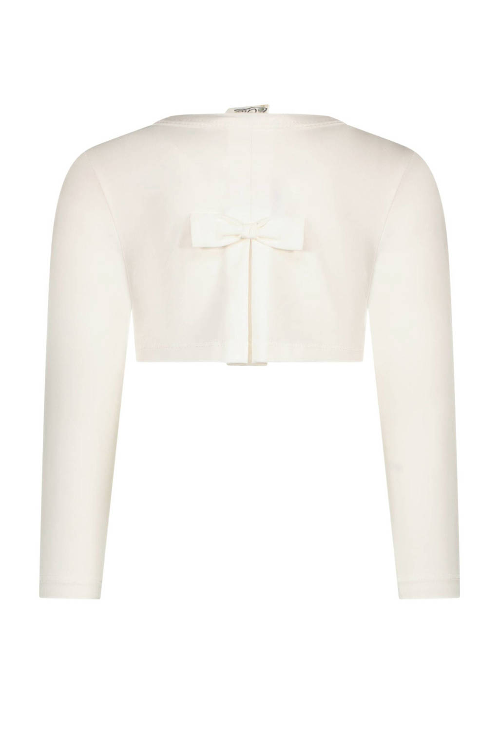 Le Chic bolero met strikdetail wit