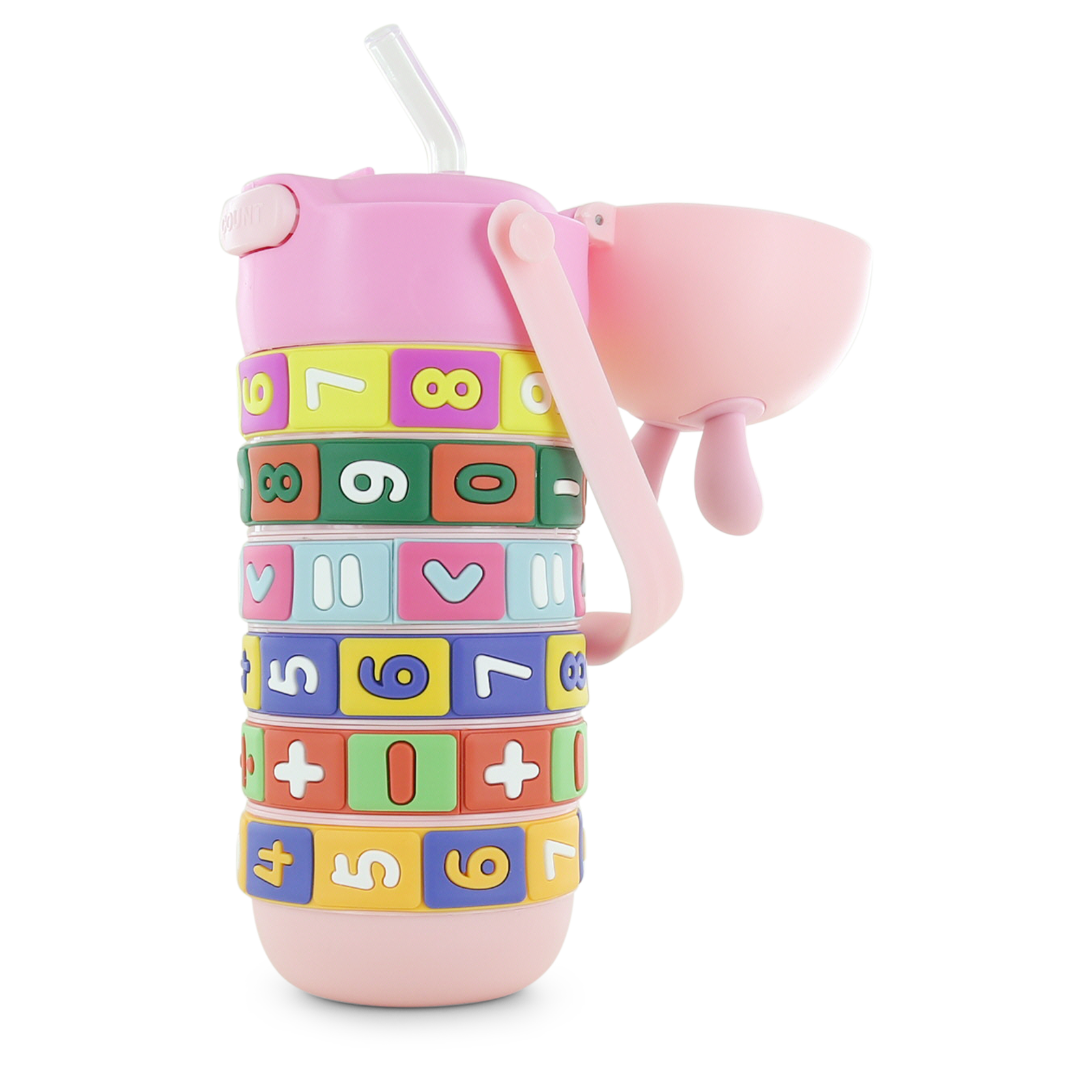 Roze drinkfles  |  schoenen