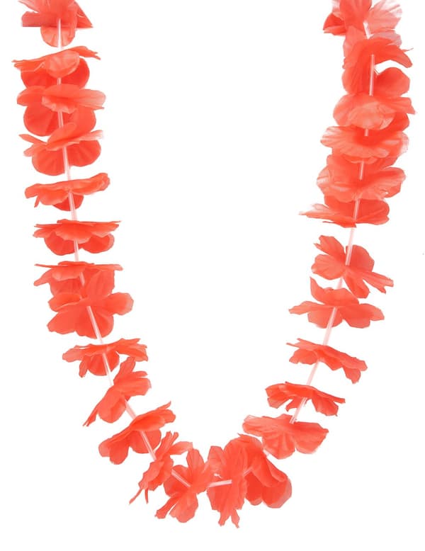 Hawaii-kjede i rødt. Size-Standard