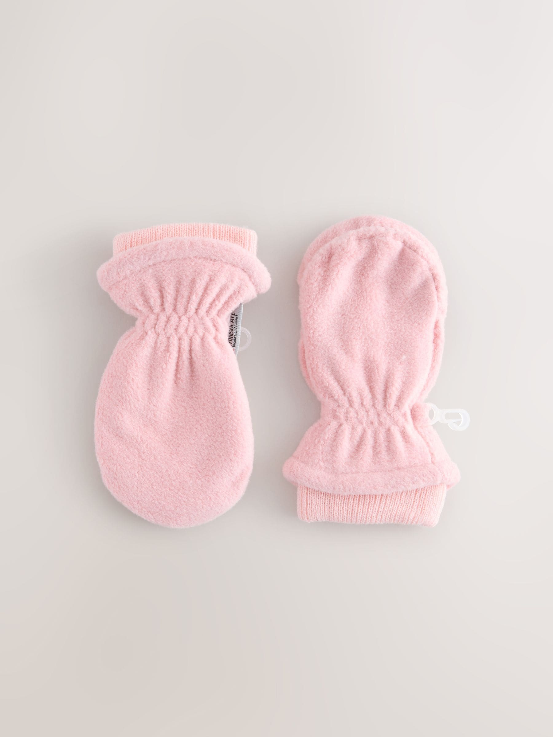 Roze - Fleece wanten (3mnd -6jr)