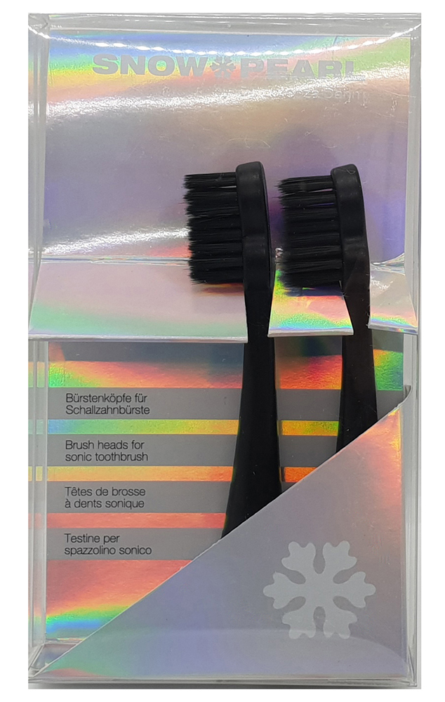SNOW PEARL Ultra Soft KONEX HD Ersatzköpfe<br>2 Stück, für Schallzahnbürste