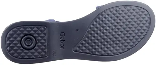 Gabor 82.734.36 maat 9 sandaal blauw Calandschoen