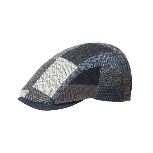 MJM Smart Xtra 42 Wool Mix Sixpence, Blue Patch, M