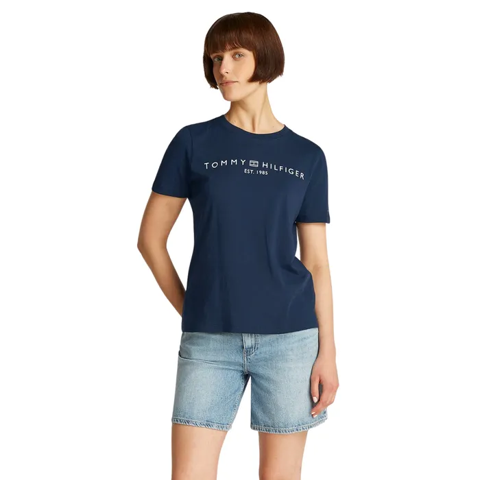 Tommy Hilfiger Regular Corp Logo Shirt Dames