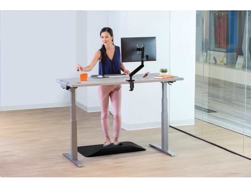 Fellowes Tischplatte Levado 140 x 80 cm, Newport Eiche Platte für den Tisch