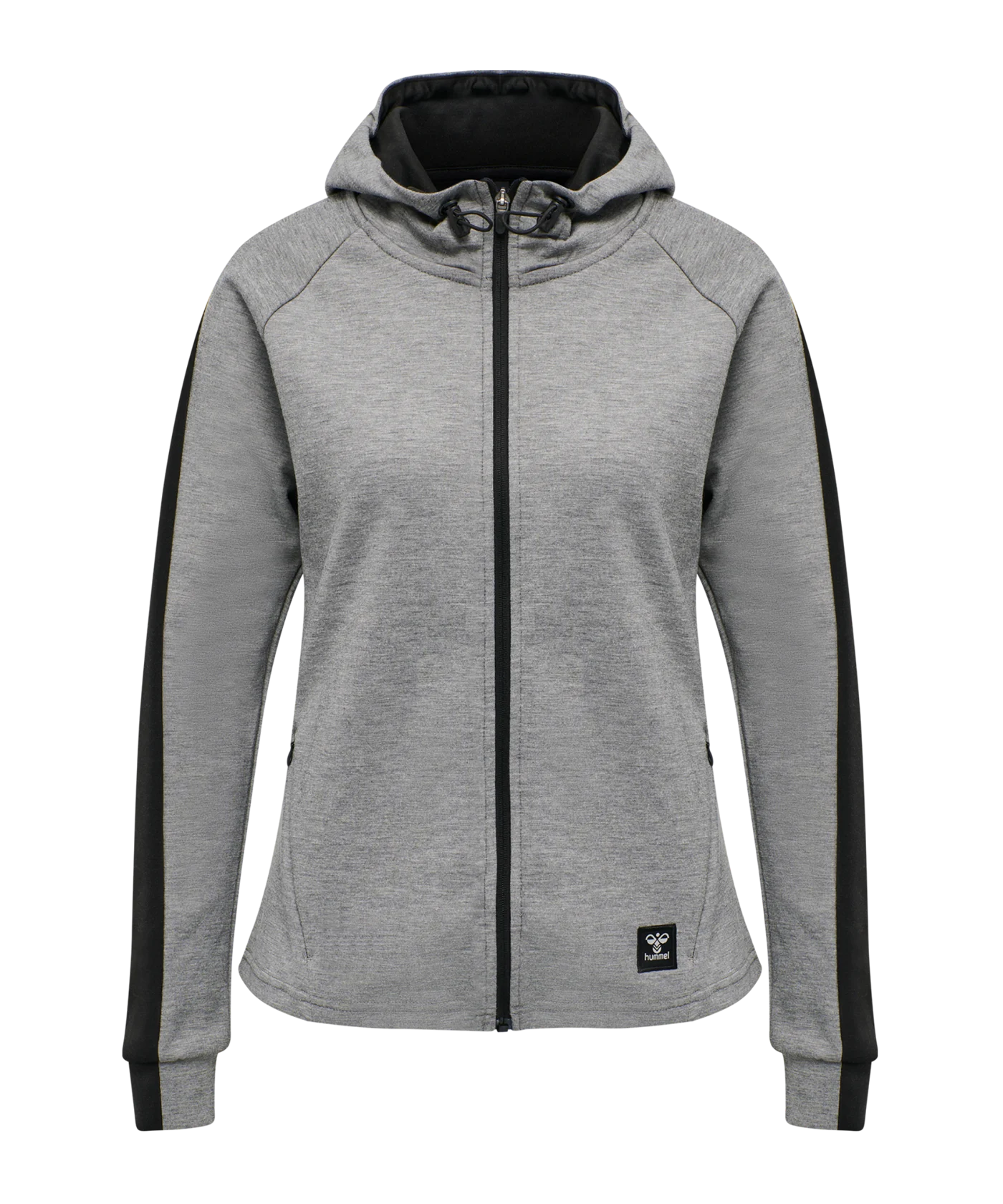 Hummel hmlESSI Kapuzenjacke Damen Grau F2006