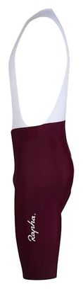 Cuissard Rapha Core Bib Shorts Bordeaux/Blanc Homme
