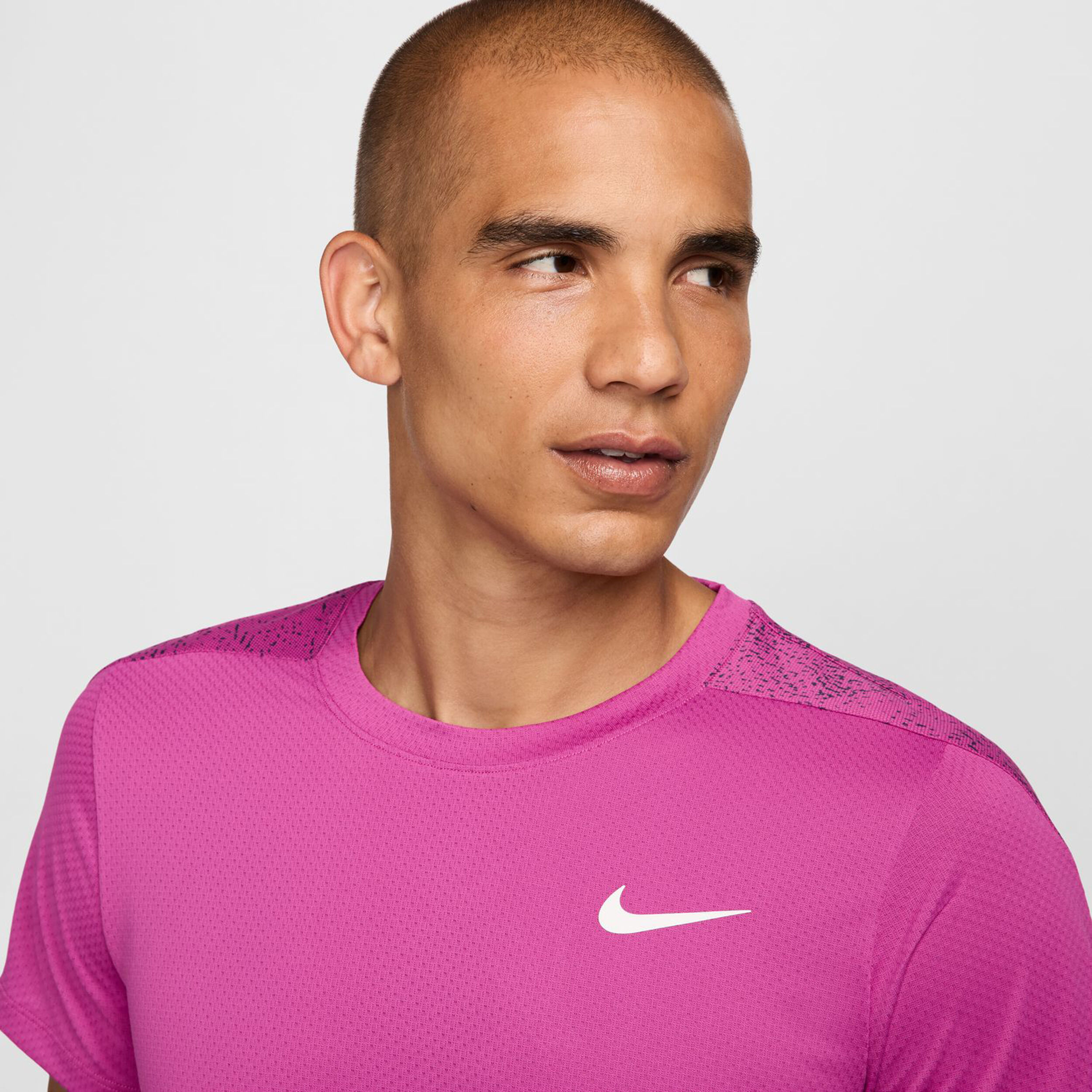 Nike Dri-Fit Slam NY T-shirt Hommes - Pink