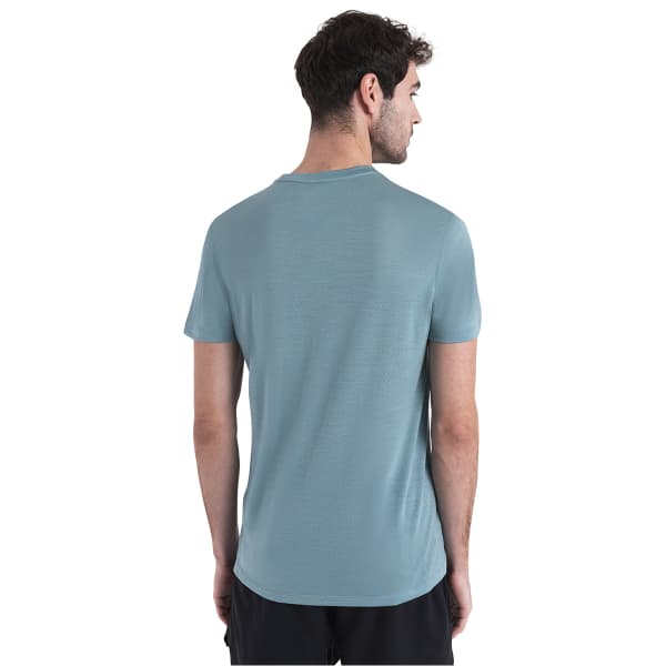 T-shirt randonnée ICEBREAKER M MERINO 125 COOL-LITE SPEED SS TEE CLOUD RAY