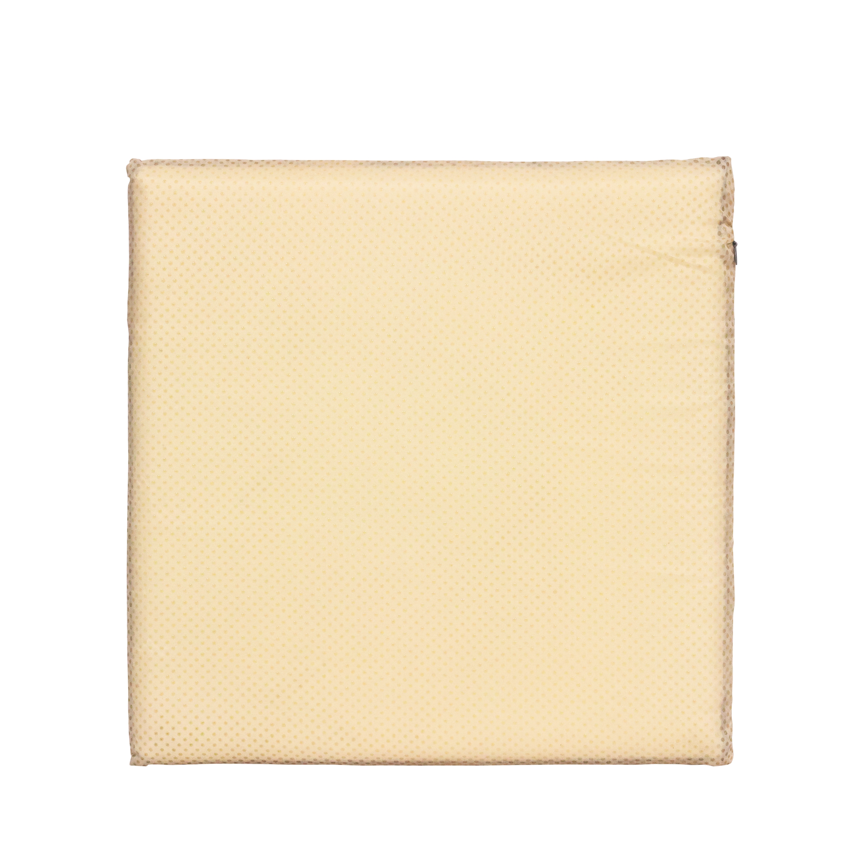 Sitzkissen mit Memoryschaum 40 x 40 cm anthrazit/beige