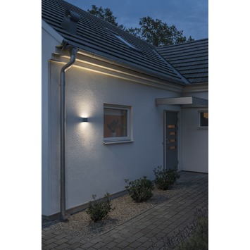 Konstsmide buitenlamp Chieri powerled 11 cm antraciet