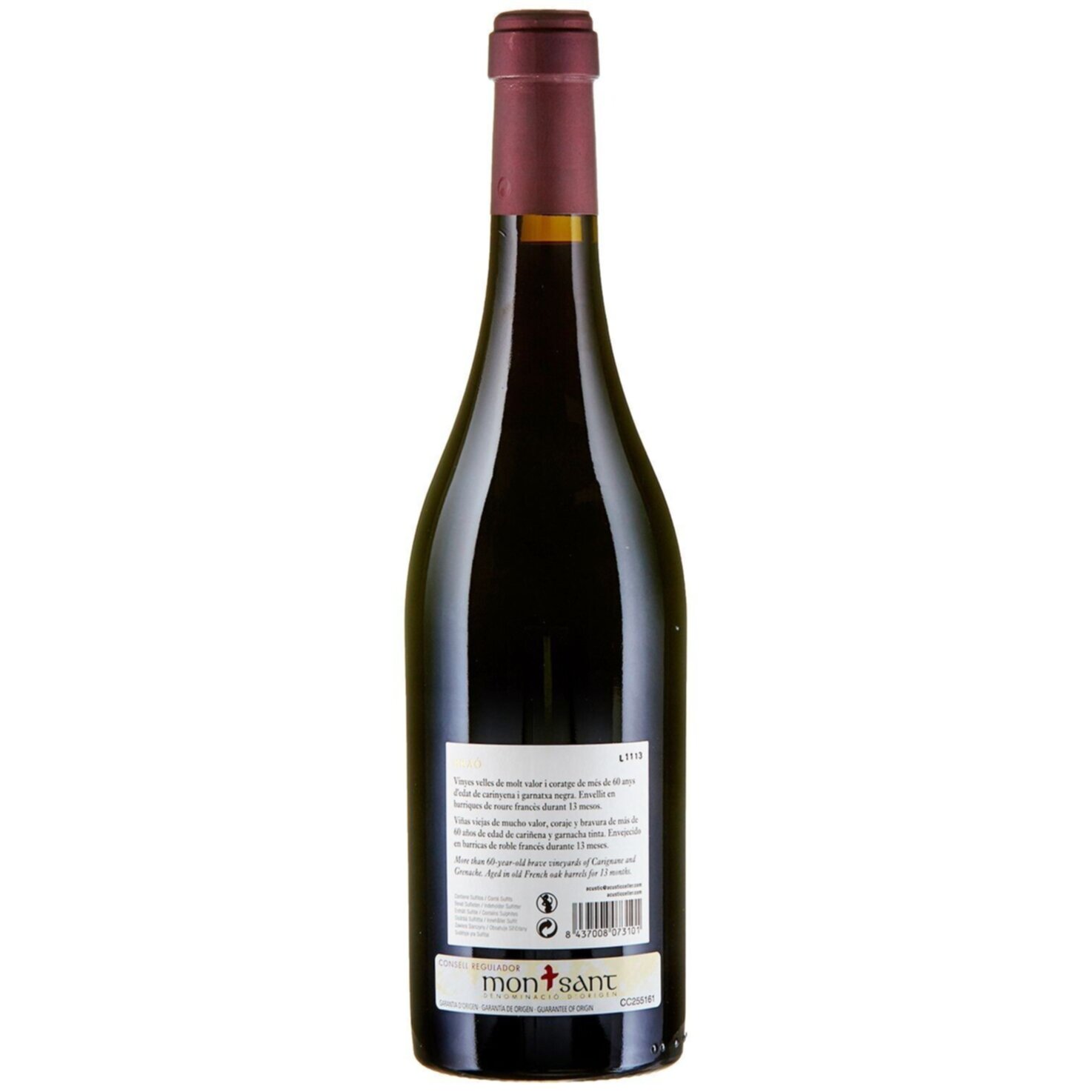 Montsant DO Braó Acústic Celler -75cl