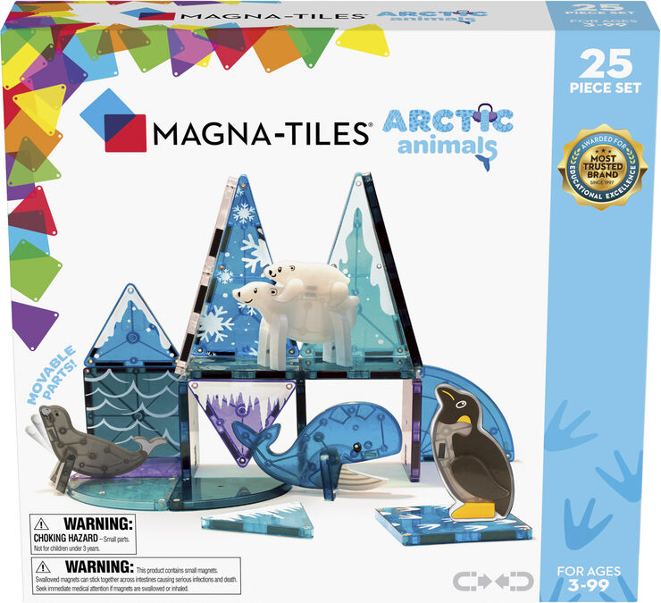Magna-Tiles Magna-Tiles Artic, 25 pcs