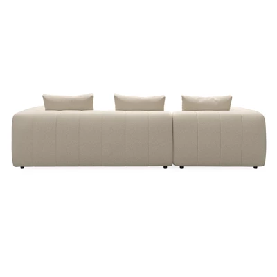 Ingvar venstrevendt sofa med chaiselong