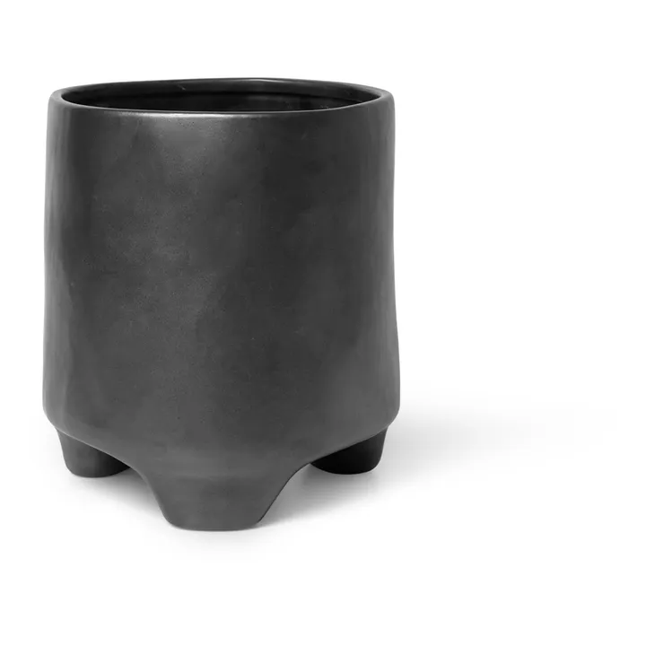 Ferm Living Cache-pot Esca en porcelaine | Noir